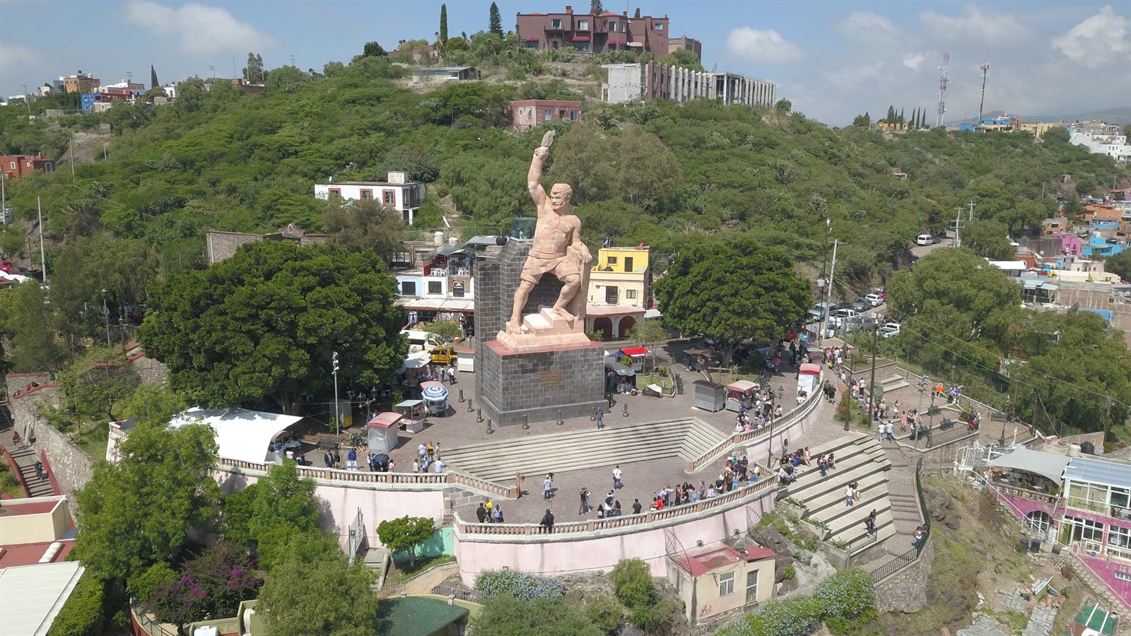 Monumento Al Pipila – Vista sobre la ciudad